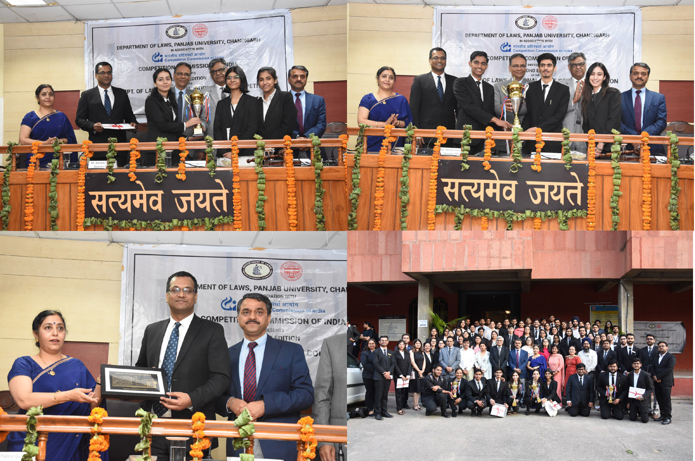 The second edition of CCI-Law Department National Moot Competition concluded with enthusiasm and excellence on 31st March.